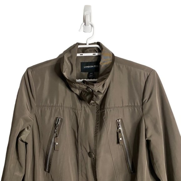 London Fog Unisex Green Full Zip Casual Jacket - Picture 2 of 12